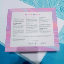 Fancy Bathbombs 9ลูก ครบเซ็ตในกล่องสวยงาม