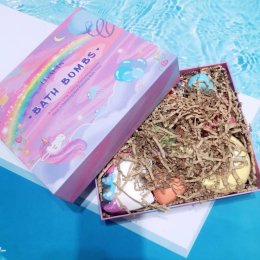 Fancy Bathbombs 9ลูก ครบเซ็ตในกล่องสวยงาม