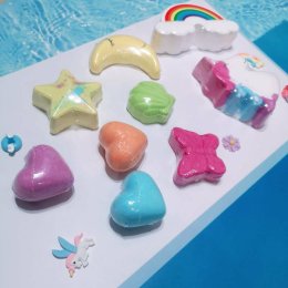 Fancy Bathbombs 9ลูก ครบเซ็ตในกล่องสวยงาม