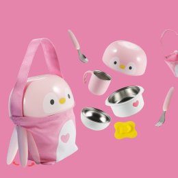 Penquin tableware สูญญากาศ ปิ่นโตเพนกวินเอนกประสงค์