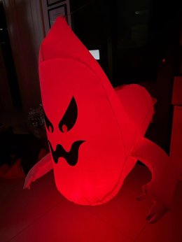 ผีเป่าลมติดหน้าต่างฮาโลวีน Ghost-shaped LED lights 