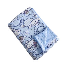 ผ้าห่มเด็ก minky dots ลายใหม่ผ้า cotton เนื้อดี