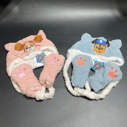 Paw kid hat warmer! หมวกกันหนาวเด็ก 2 in 1