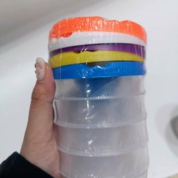 Paint Cup with brush set เซ็ตถ้วย 10 ใบพร้อมพู่กัน 10 สี