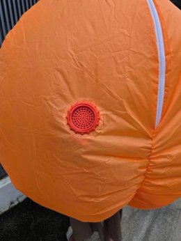 ชุดคอสตูมฟักทองยักษ์เป่าลม Pumpkin Party Costume (FANCY598)