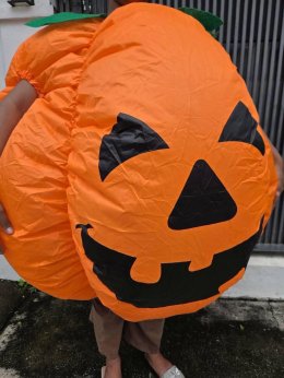 ชุดคอสตูมฟักทองยักษ์เป่าลม Pumpkin Party Costume (FANCY598)