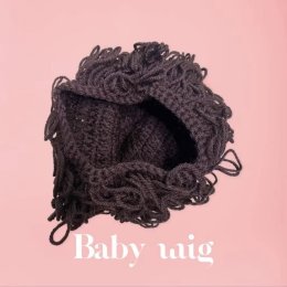วิกผมหยิกเบบี๋ wigs baby วิกผมหยิกเบบี้สุดปัง งานไหมพรม 