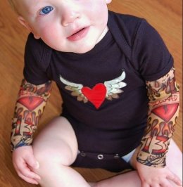 Fake tatto for kids ปลอกแขนรอยสักเด็กสุดเท่สุดแนว