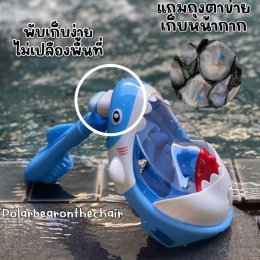หน้ากากสน็อกเกิ้ลดำน้ำสำหรับเด็ก 5-12 ขวบ 