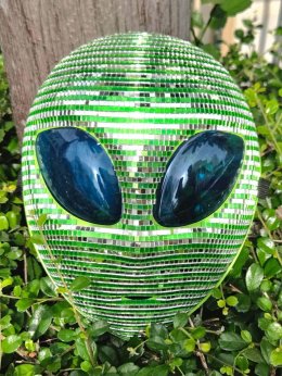 หน้ากากเอเลี่ยนเขียวบุกโลก Green Alien Mask (FANCY589)