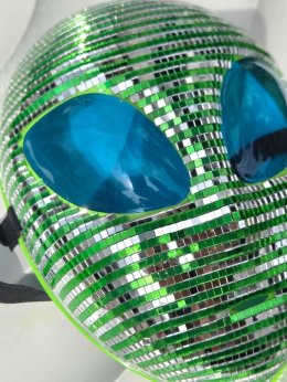 หน้ากากเอเลี่ยนเขียวบุกโลก Green Alien Mask (FANCY589)