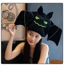 หมวกฟักทองดุ๊กดิ๊กสุดคิ้วท์ใส่แล้วน่ารัก ขยับได้ มีเพลง 