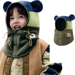 หมวกกันหนาว หมวกสกีหูหมี แบรนด์ kocotree มาในโทน earthtone