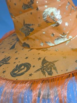 Witch hat หมวกแม่มด Freesize สำหรับเด็ก6 ขวบขึ้นไปและผู้ใหญ่