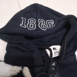 Checker lamp jacket hoodie เสื้อกันหนาวผ้านุ่มๆ