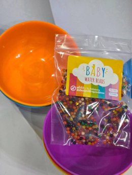 Rainbow cup 6 สีพร้อมที่คีบ 2 ชิ้น(TOY529)