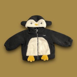 เสื้อหนาวเด็ก เสื้อกันหนาวเพนกวิน penquin kid ขนปุยน่ารักมาก