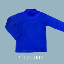 เสื้อแขนยาวคอเต่า steve jobsผ้า cottonใส่แล้วเท่สุดๆ