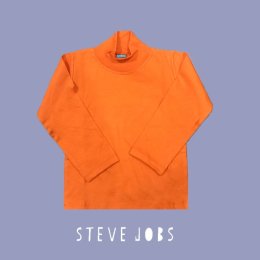 เสื้อแขนยาวคอเต่า steve jobsผ้า cottonใส่แล้วเท่สุดๆ