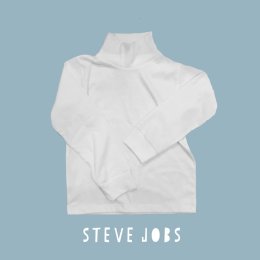 เสื้อแขนยาวคอเต่า steve jobsผ้า cottonใส่แล้วเท่สุดๆ