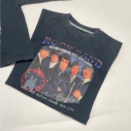เสื้อแขนยาวเด็ก Rock band มาเท่ๆ สไตล์วง rock ใส่สบายผ้านิ่ม