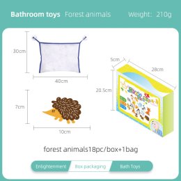 Floating animal โฟมลายการ์ตูน มีสีสันสดใส