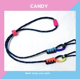 สายคล้องแมส hipster mask strap เป็นงาน Handmade 