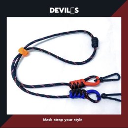 สายคล้องแมส hipster mask strap เป็นงาน Handmade 