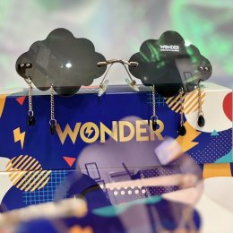 แว่นกันแดดเด็ก Raining Cloud ก้อนเมฆ แบรนด์ Wonderkid