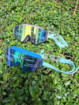 แว่นตาดำน้ำเด็ก mirror lenses แว่นตาว่ายน้ำเด็ก