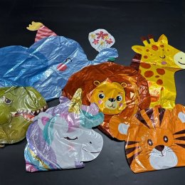 Animal balloon partyลูกโป่งฟอยล์อลูมิเนียม