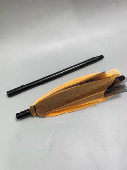 ไม้กวาดแม่มด ไม้นำมาต่อกันแล้วยาว80cm  (FANCY285)