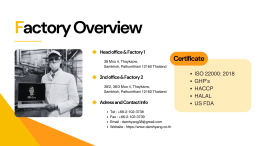 Factory Overview