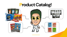 Product Catalog!