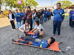 อบรมดับเพลิงขั้นต้น และซ้อมอพยพหนีไฟ ประจำปี 2568