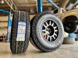 Toyotire AT3 265/70/16 + Evocross 16 ตามเทรนเลย เซทช่วงล่างใหม่ด้วย Profender Monotube 2.0 พร้อมสูตรแหนบ จาก พี่น้อยบางนา นุ่ม หนึบ เนียนๆทุกคัน
