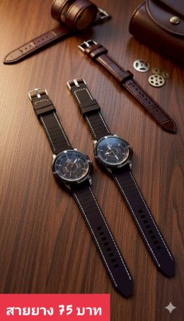 กดที่นี่เพื่อเข้าดูแบบ นาฬิกาแฟชั่น สายยาง
