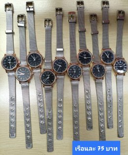 นาฬิกาสายเหล็ก และเซรามิค