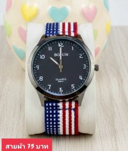 กดที่นี่เพื่อเข้าดูแบบ นาฬิกาแฟชั่น สายผ้า