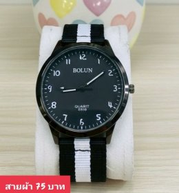 กดที่นี่เพื่อเข้าดูแบบ นาฬิกาแฟชั่น สายผ้า