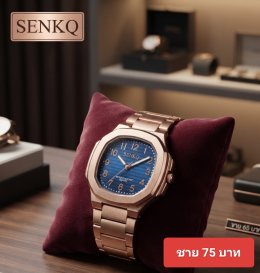 กดที่นี่เพื่อเข้าดูแบบ  นาฬิกา senkq Renos