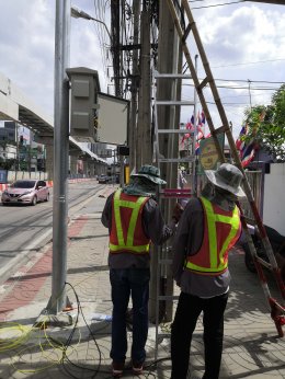 รับงานเดินสายไฟเบอร์ออฟติก งานสไปร์สายไฟเบอร์ออฟติก ระบบ MA Fiber optic