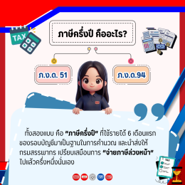 ภาษีครึ่งปี ระหว่างบุคคลธรรมดาและนิติบุคคล ต่างกันอย่างไร?