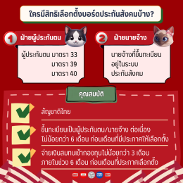 นายจ้างและลูกจ้างต้องรู้! เลือกตั้งบอร์ดประกันสังคม คืออะไร?