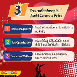 ทำความรู้จักกับ Corporate Policy หรือ กรมธรรม์นิติบุคคล