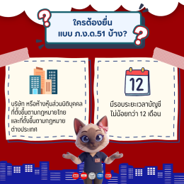 ทำความรู้จักกับแบบ ภ.ง.ด.51 และปี 2569 นี้ต้องยื่นแบบวันไหน?