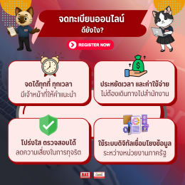 เดินหน้าจดทะเบียนบริษัทออนไลน์ ตั้งแต่ 1 ก.ค. 69 เป็นต้นไป