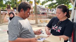 DENAมอบ ชุดอุปกรณ์ห้องน้ำ  ให้แก่โรงเรียนบ้านบางแฟบ ในอำเภอหาดใหญ่ 