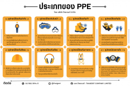 อุปกรณ์ป้องกันส่วนบุคคลสำหรับการก่อสร้าง (PPE)