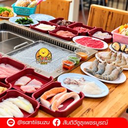 หิวเมื่อไหร่ ก็แวะมาอิ่มฟินที่ พระจันทร์ย่างเนยหมูกระทะบุฟเฟ่ต์